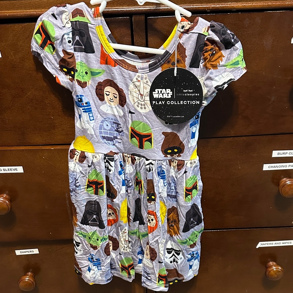 Little Sleepies Star Wars 2T Dress